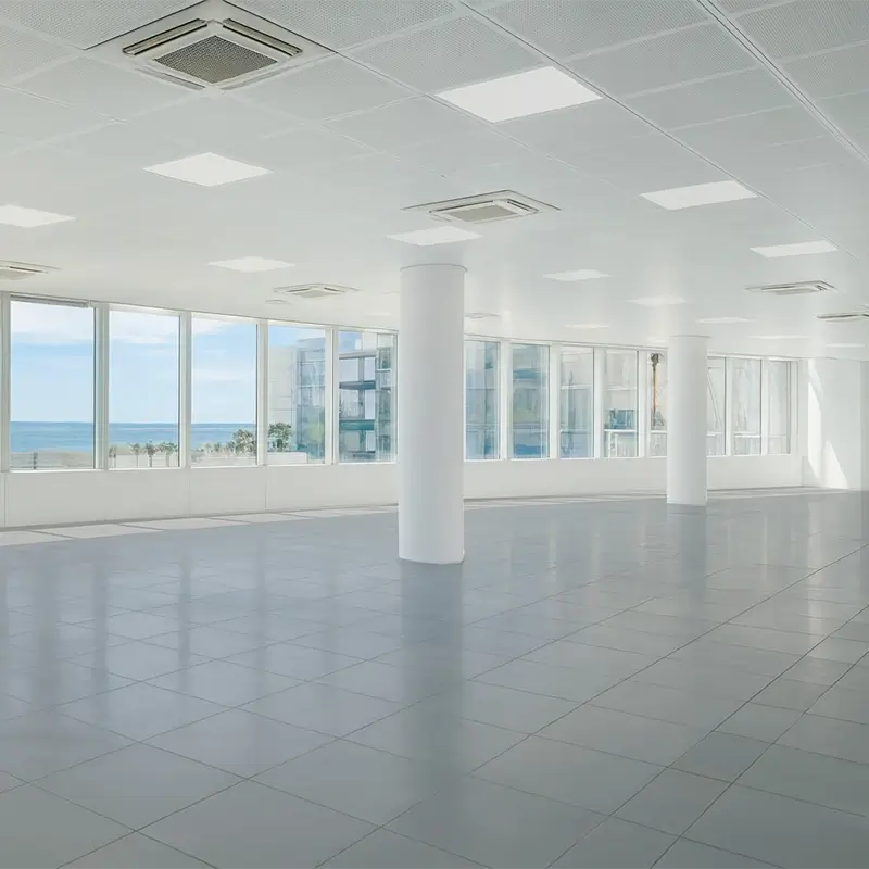 Blue Building Flexible workspaces