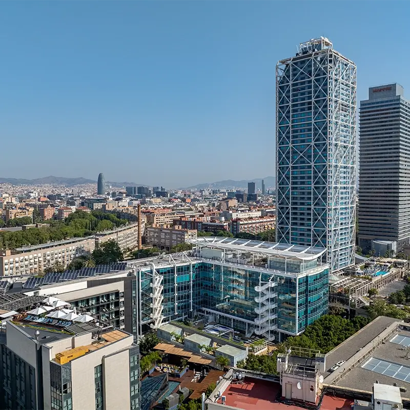 Blue Building gallery offices Barcelona